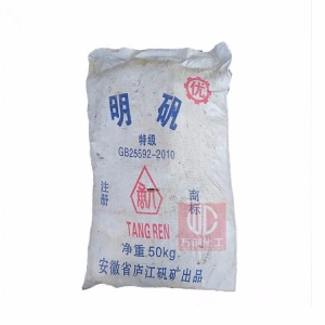 明礬，工業(yè)明礬，KAl(SO?)?·12H?O